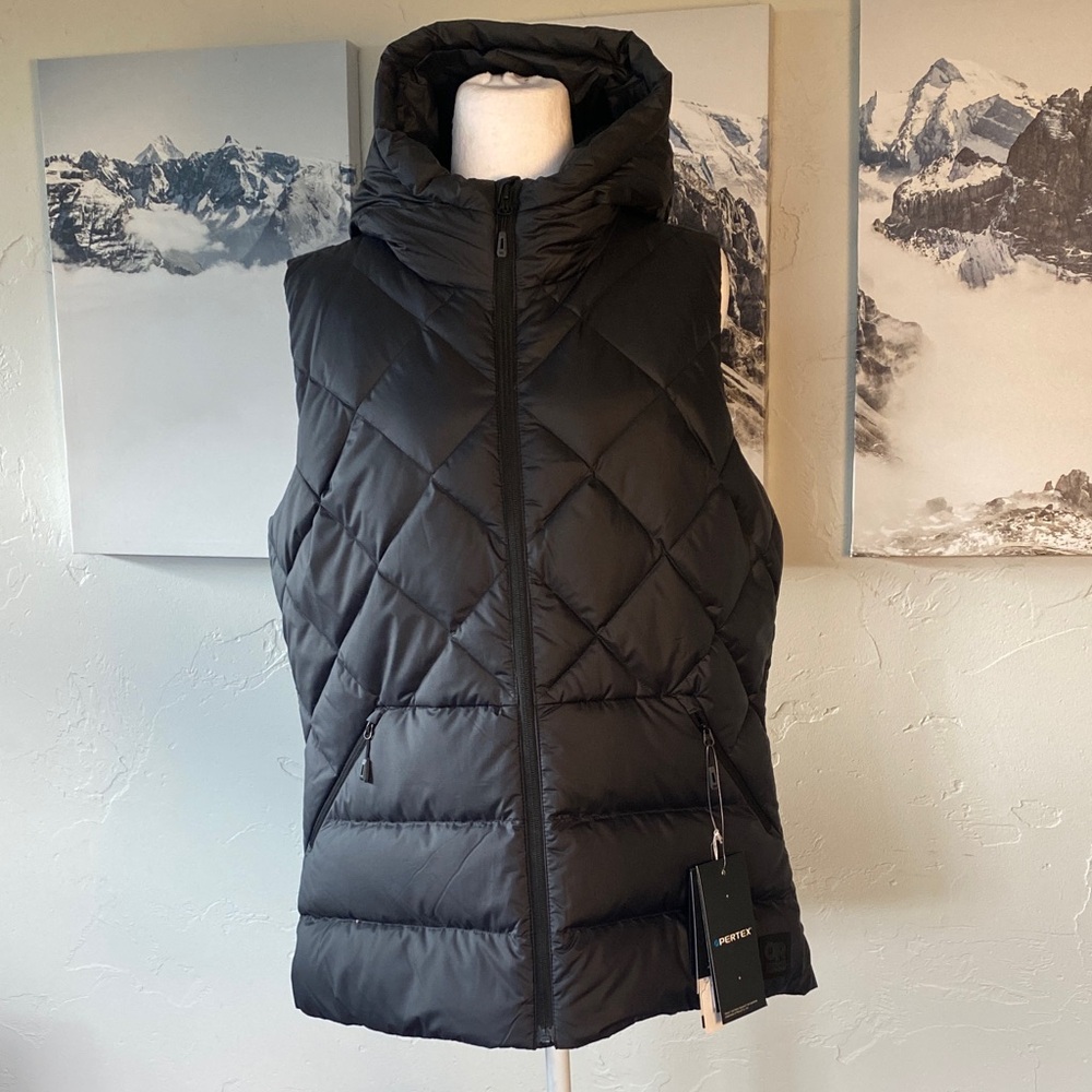 Outdoor Research Black Quilted Puffer Vest